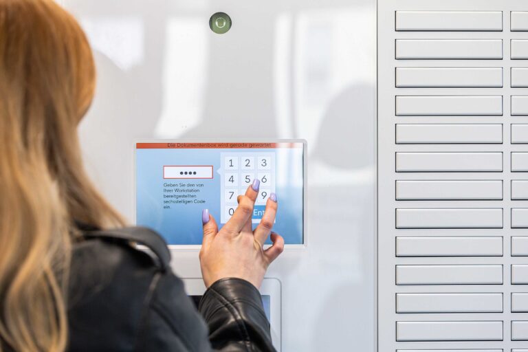 Dokumenten&shy;ausgabebox