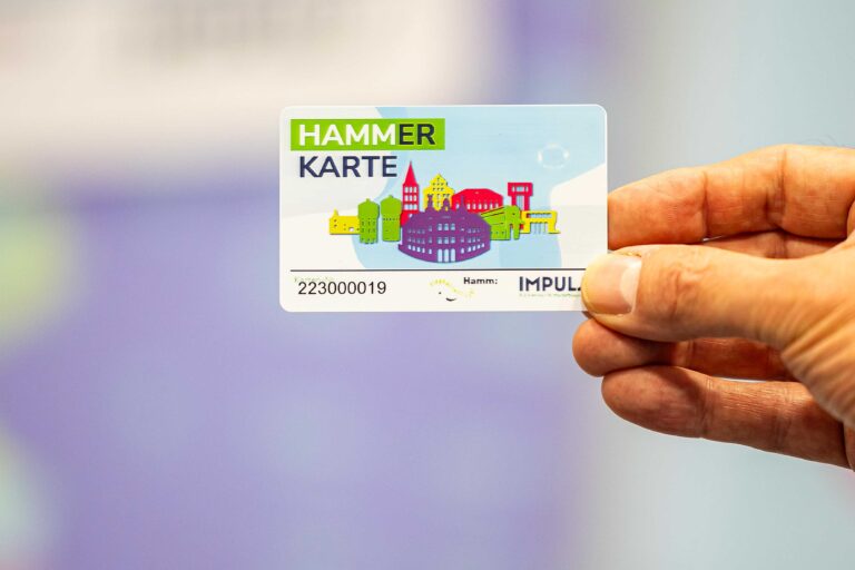 Digitale Hammer Karte